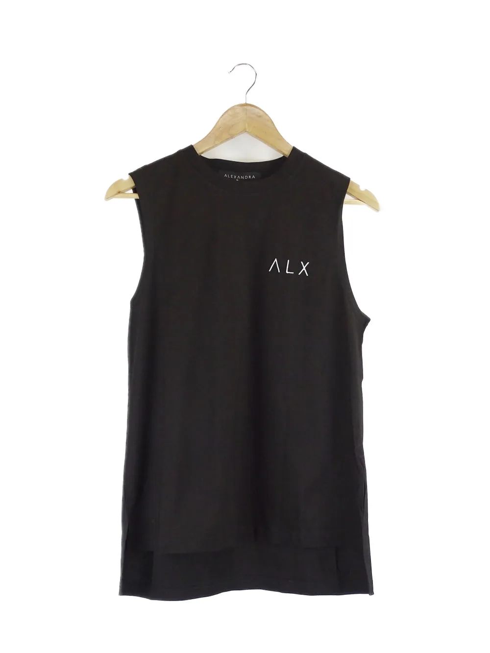 Alexandra Black Tank Top XS