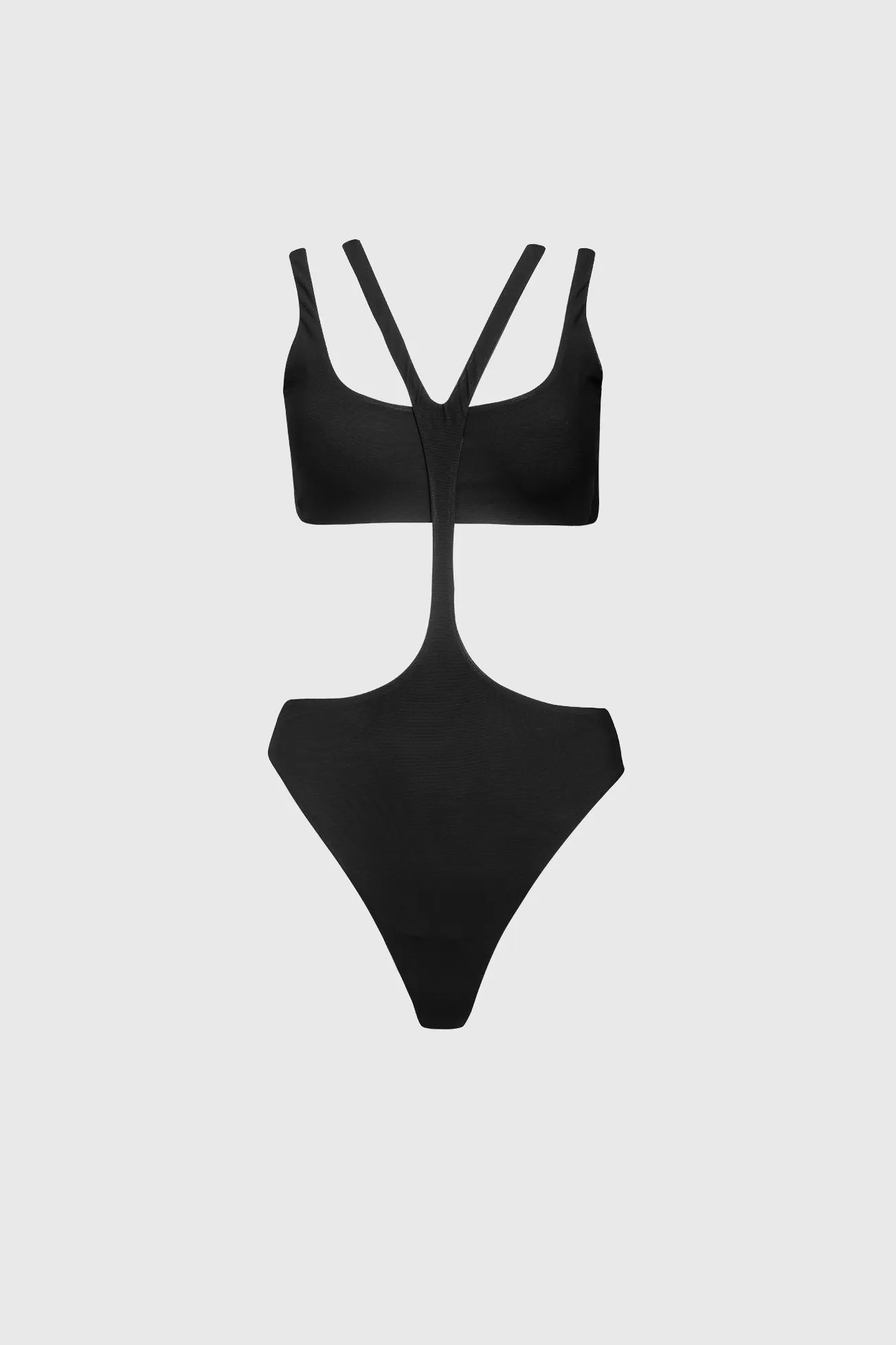 JODIE HARNESS BODYSUIT BLACK