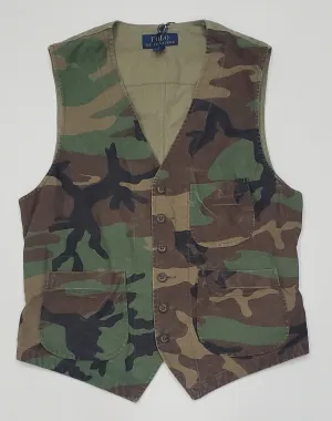 Nwt Polo Ralph Lauren Camo Cotton Vest